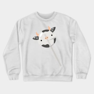 Cow lollipop Crewneck Sweatshirt